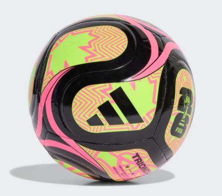 (Mis 5) Pallone ADIDAS Trionda FIFA World Cup 2026 (Nero/Verde/Rosa)…x20